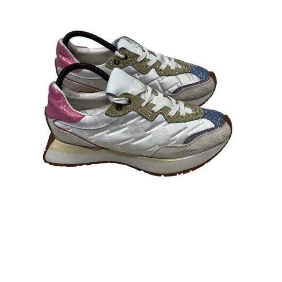 Kurt Geiger multicolor runner size euro 40 - Picture 1 of 8